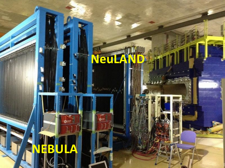 D&eacute;tecteurs de neutrons NEULAND et NEBULA